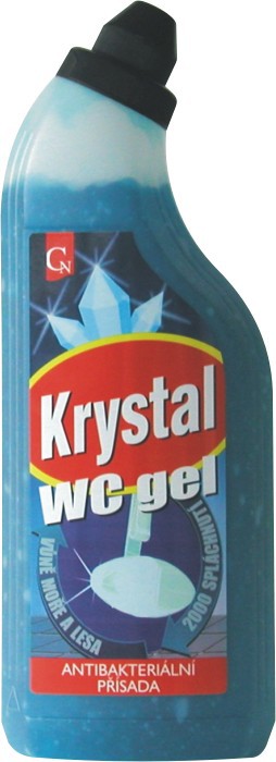 Krystal WC gel do košíčků 750ml
