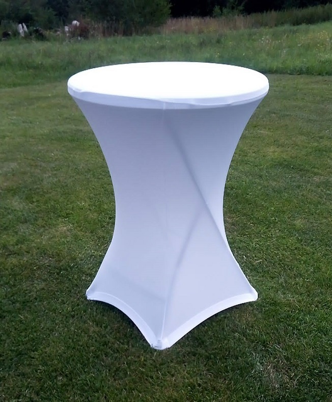 Ubrus pro párty stůl 80cm bílý