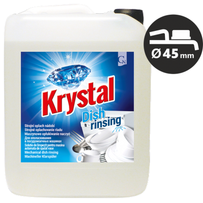 Krystal strojní oplach nádobí 5l