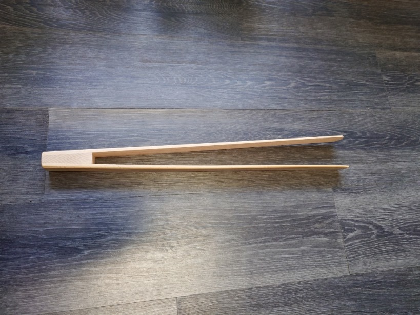 Kleště dřevo na steaky 50cm