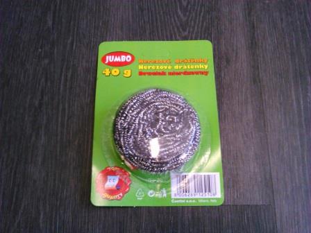 Drátěnka nerez Jumbo 1ks 40g