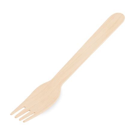 Vidlička ze dřeva 16cm 100ks